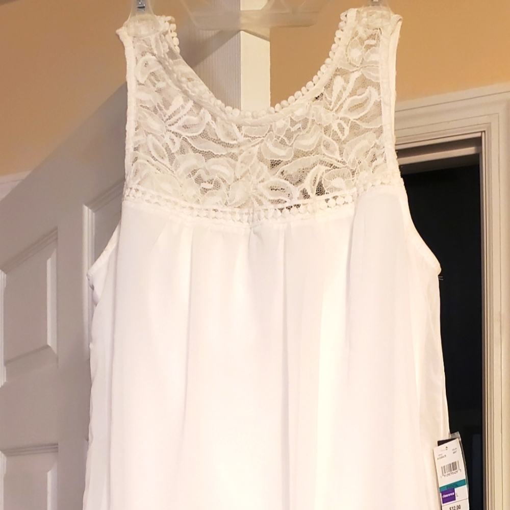 White dress